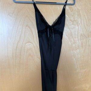 Meshki Black Lace Detail dress